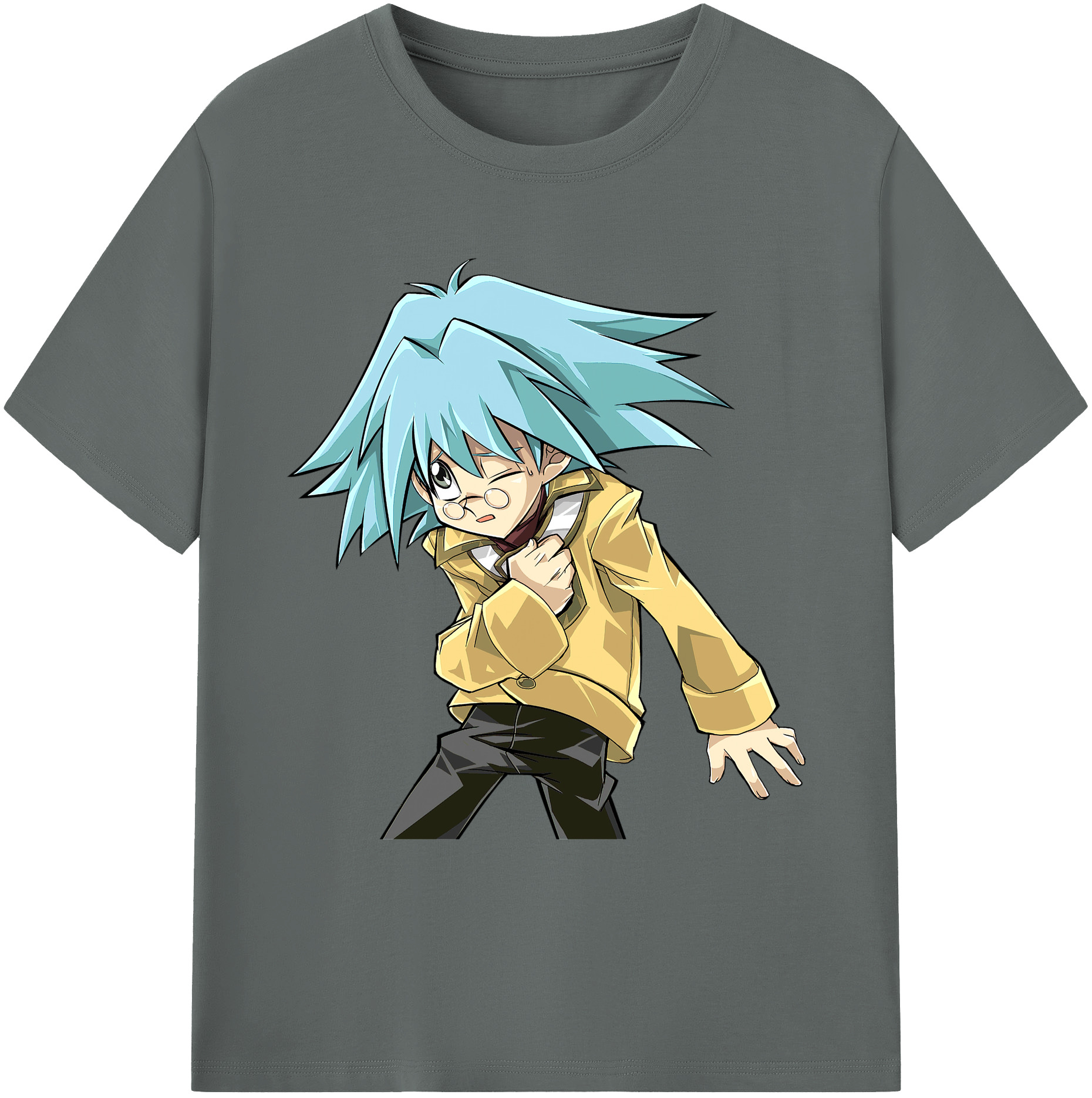 （画像用） 遊☆戯☆王 Yu-Gi-Oh! 綿100％ メンズ半袖Tシャツ｜肌触りやわらか＆通気性